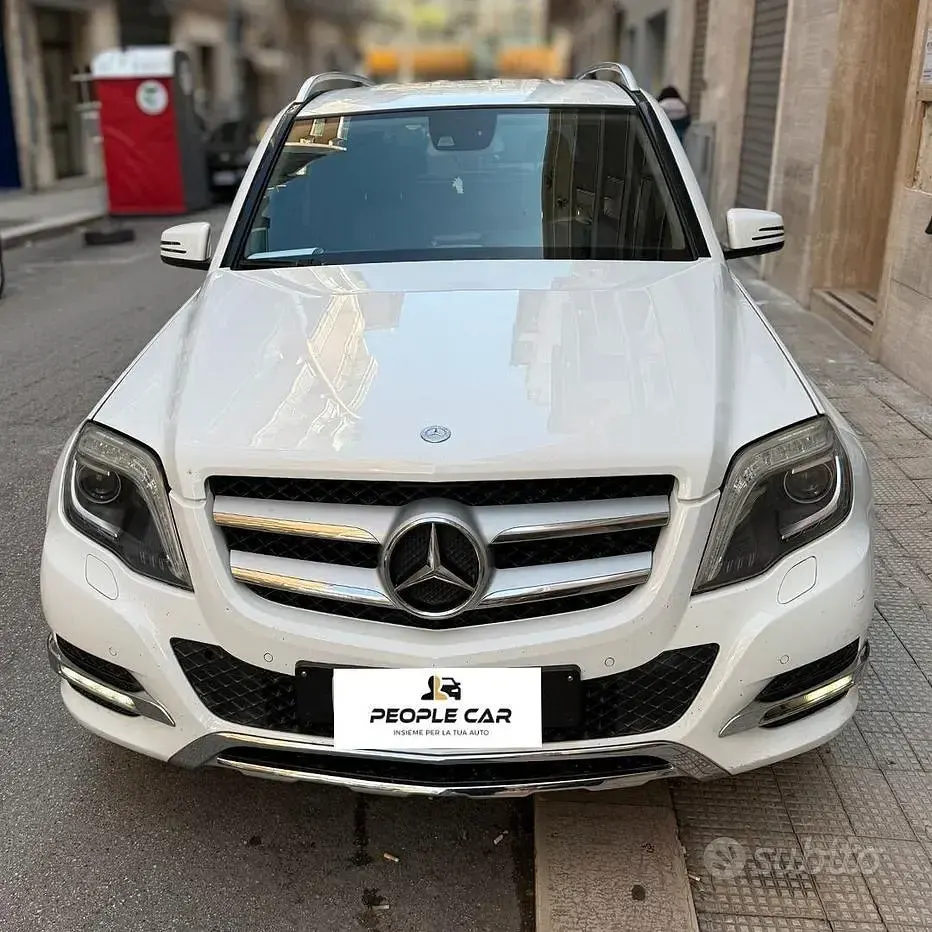 Usata Mercedes GLK200 143 CV (105 kW) 2013 Bianco SUV