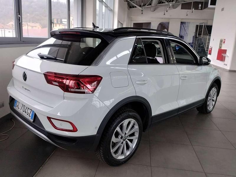 Usata VW T-Roc Life 150 CV (110 kW) 2022 Bianco SUV
