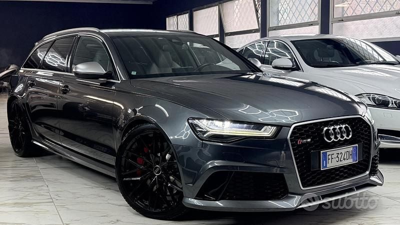 Usata Audi RS6 Performance 560 CV (411 kW) 2016 Grigio Station wagon