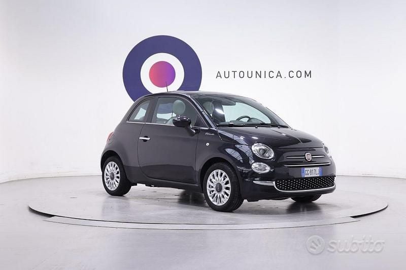Usata Fiat 500 Dolcevita 70 CV (51 kW) 2021 Nero Utilitaria
