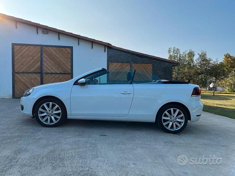 Usata VW Golf 2011 Bianco Cabrio