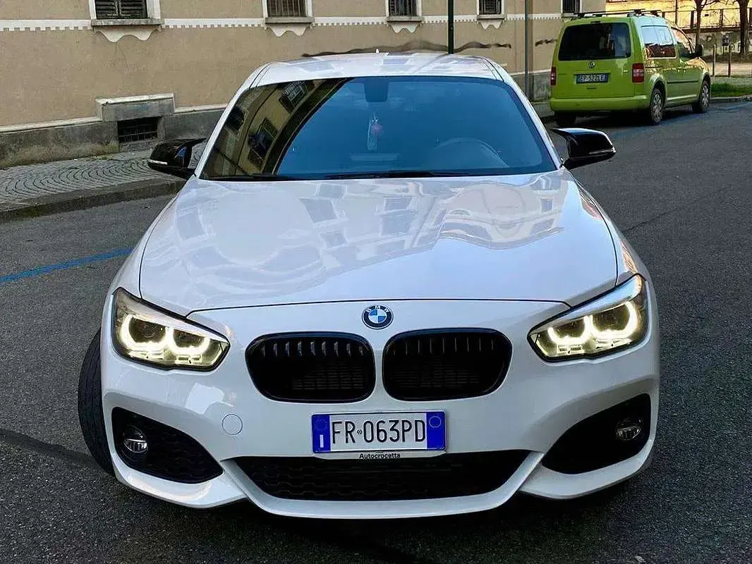 Usata BMW 116 M Sport 116 CV (85 kW) 2018 Bianco Utilitaria