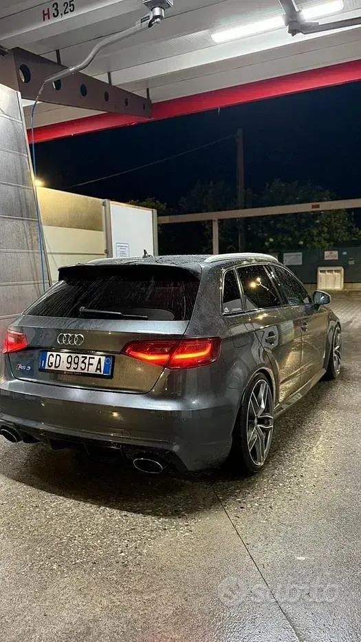 Usata Audi RS3 400 CV (294 kW) 2016 Grigio Berlina