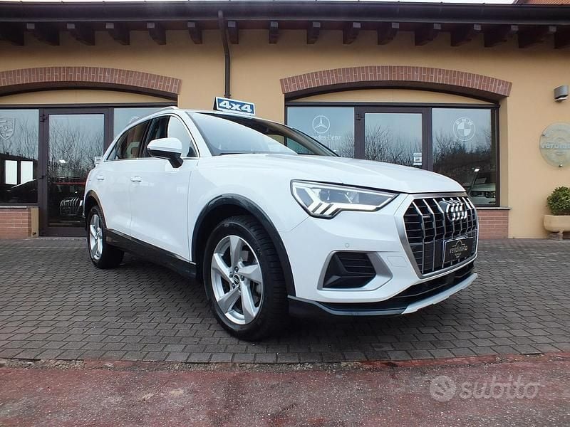Usata Audi Q3 Advanced Plus 150 CV (110 kW) 2021 Bianco SUV