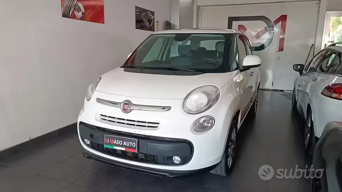 Usata Fiat 500L Pop Star 80 CV (58 kW) 2015 Bianco Monovolume