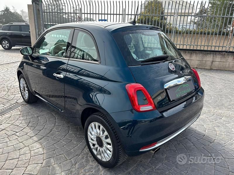 Usata Fiat 500 Lounge 69 CV (50 kW) 2019 Blu Berlina