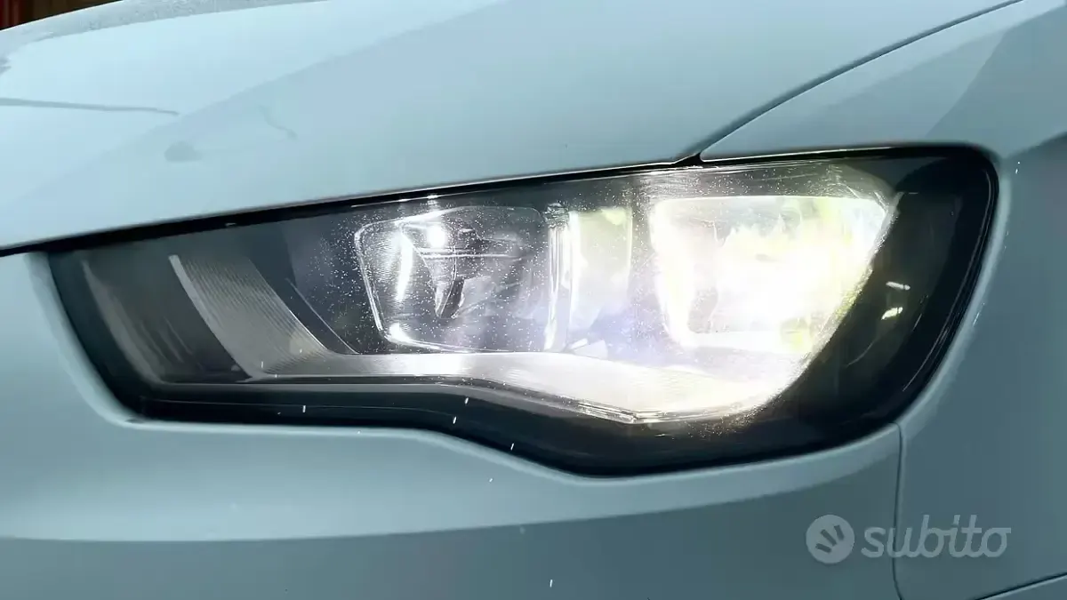 Usata Audi A3 Attraction 110 CV (80 kW) 2014 Bianco Berlina