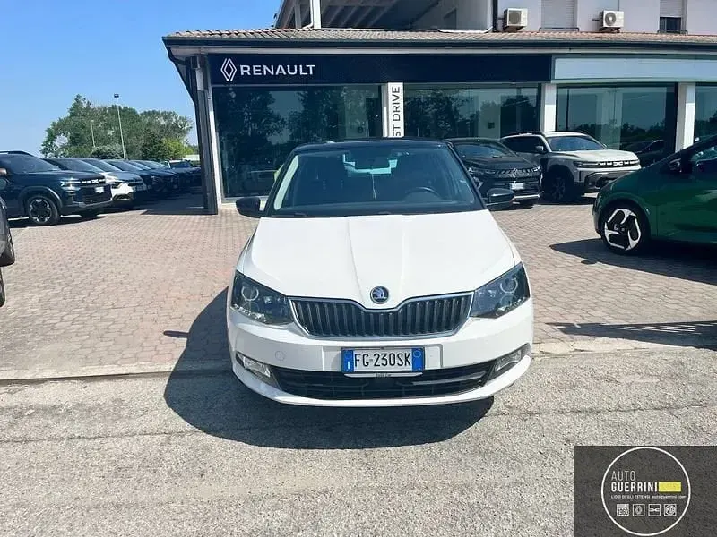 Usata Skoda Fabia Design Edition 90 CV (66 kW) 2017 Bianco Utilitaria