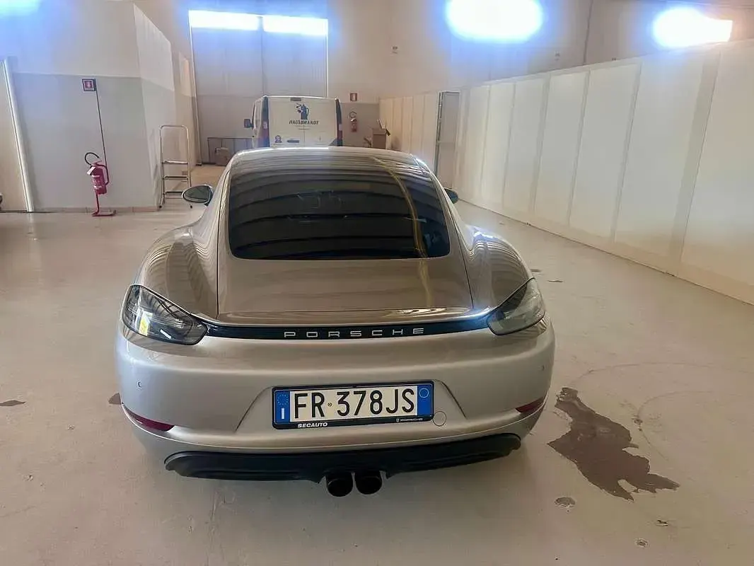 Usata Porsche 718 299 CV (219 kW) 2018 Grigio Coupé