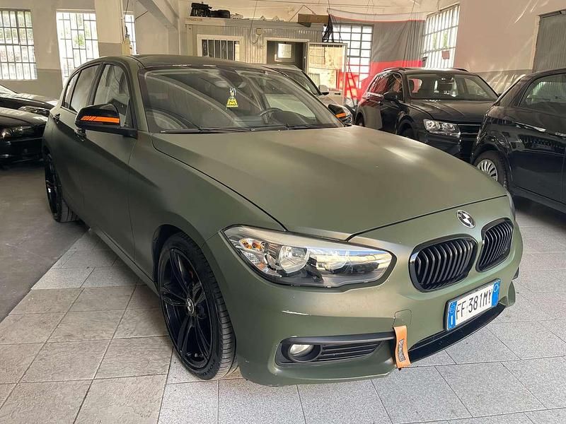 Usata BMW 118 150 CV (110 kW) 2016 Verde Utilitaria