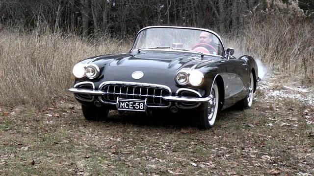 Usata Chevrolet Corvette 248 CV (182 kW) 1958 Nero Cabrio