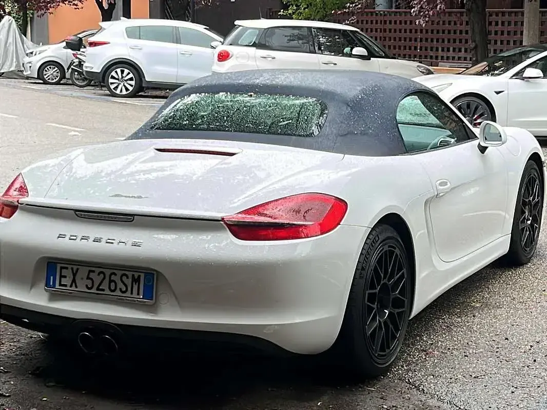Usata Porsche Boxster 265 CV (194 kW) 2014 Bianco Cabrio