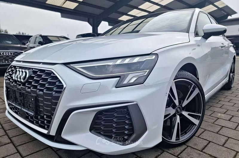 Usata Audi A3 S-Line 200 CV (147 kW) 2021 Bianco Berlina