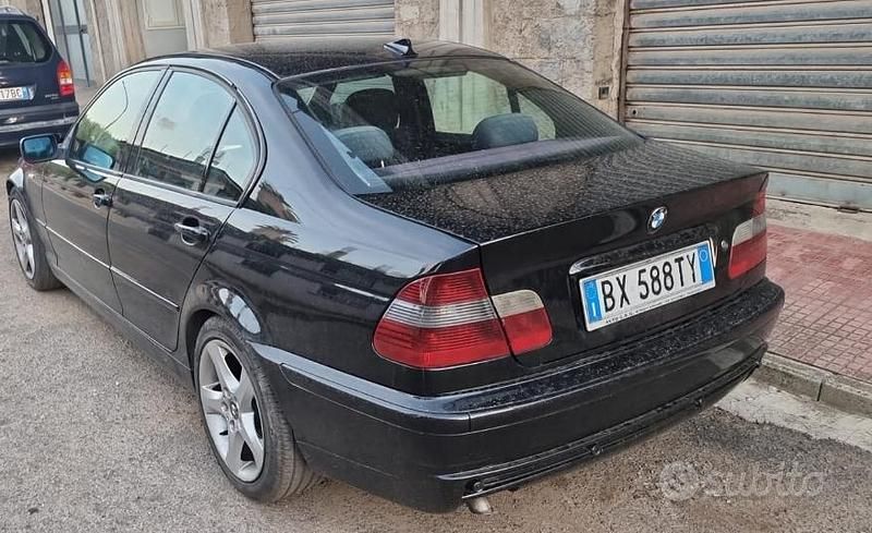 Usata BMW 320 2002 Nero Berlina