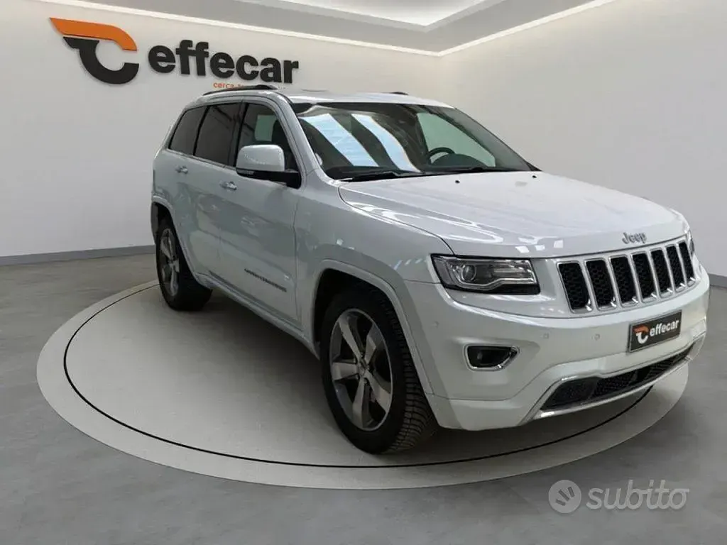 Usata Jeep Grand Cherokee Overland 250 CV (183 kW) 2014 Bianco SUV
