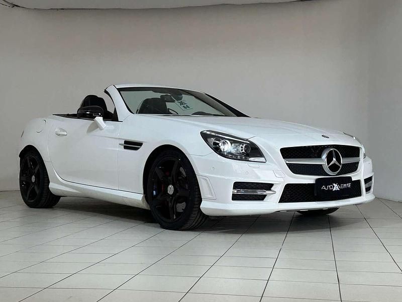 Usata Mercedes SLK250 Premium 204 CV (150 kW) 2015 Bianco Cabrio
