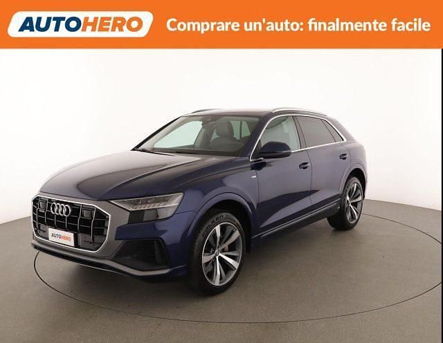 Usata Audi Q8 285 CV (209 kW) 2019 Blu SUV