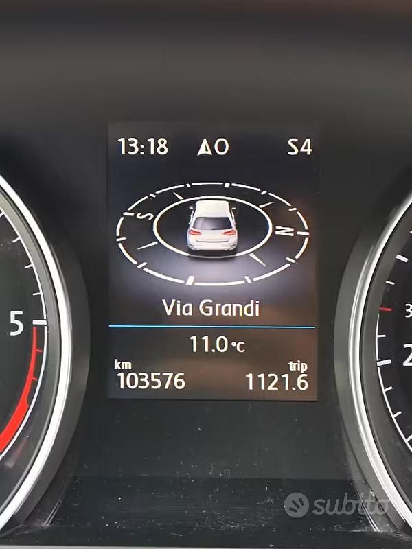 Usata VW Golf VII 150 CV (110 kW) 2017 Nero Berlina