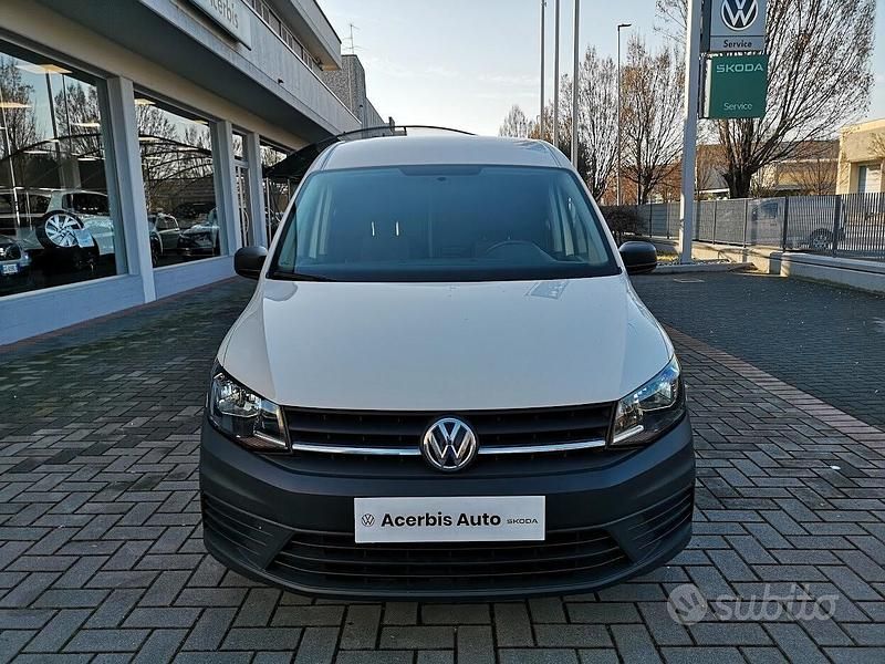 Usata VW Caddy 102 CV (75 kW) 2019 Bianco Monovolume