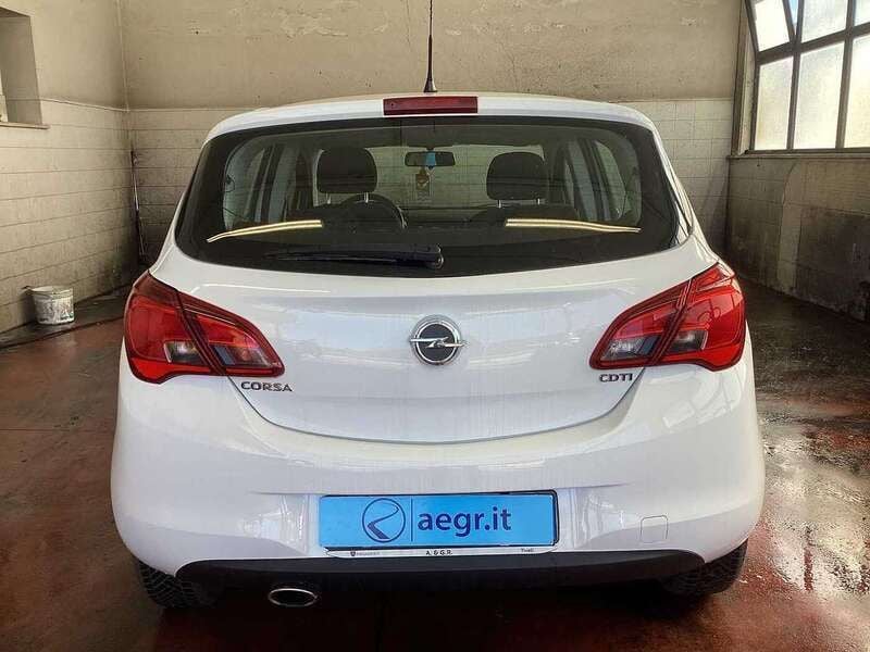 Usata Opel Corsa 95 CV (69 kW) 2015 Bianco Berlina