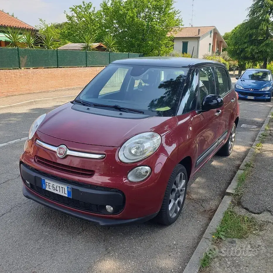 Usata Fiat 500L 85 CV (62 kW) 2016 Rosso Monovolume