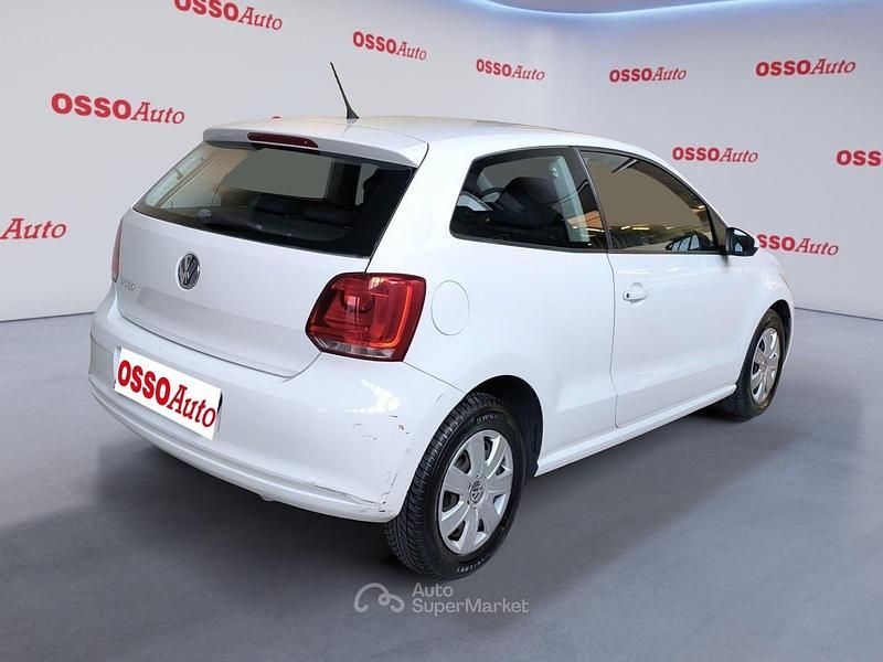 Usata VW Polo Trendline 60 CV (44 kW) 2012 Bianco Utilitaria