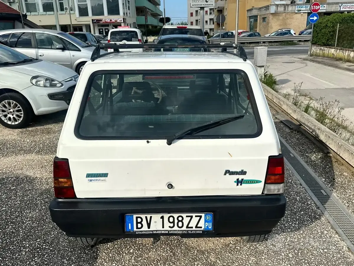 Usata Fiat Panda 54 CV (39 kW) 2002 Bianco Berlina