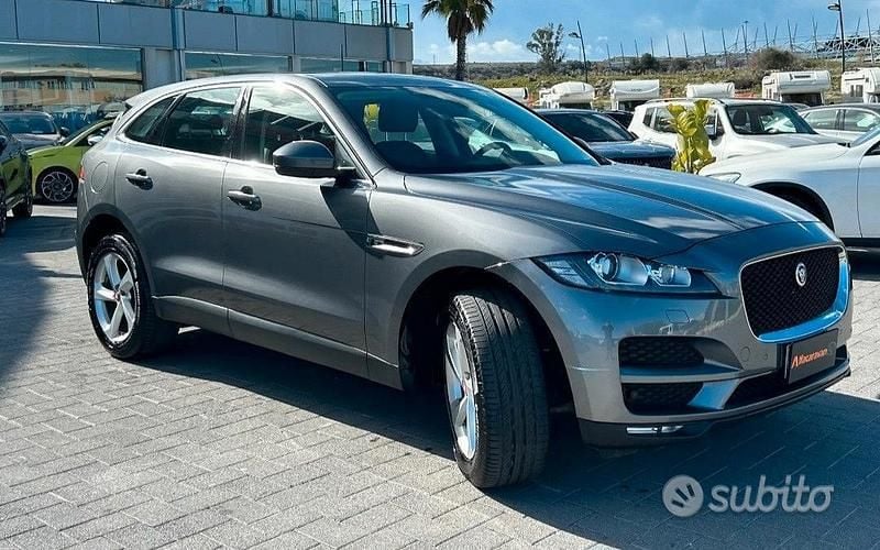 Grigio Usata 2019 Jaguar F-Pace SUV | 17.500 € (Ottimo prezzo) - Immagine 1/4