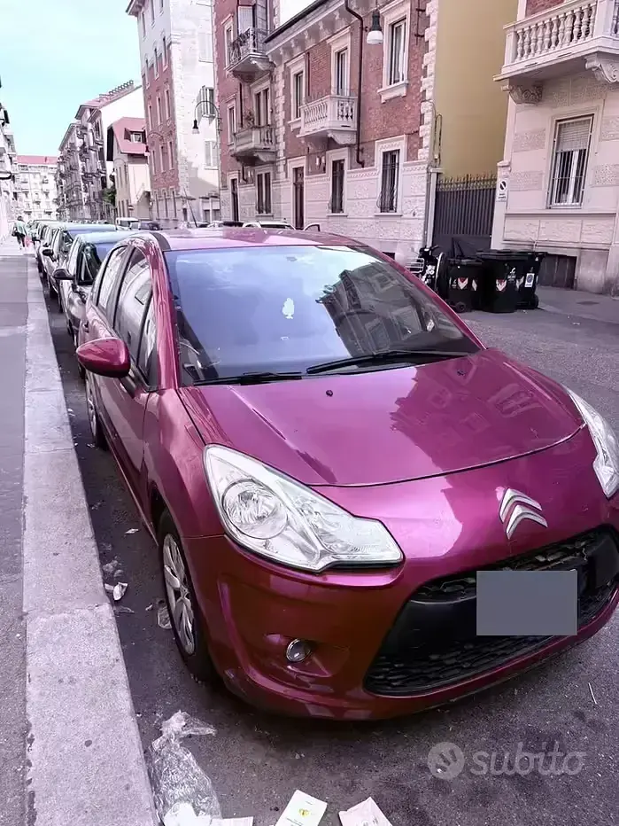 Usata Citroën C3 73 CV (53 kW) 2010 Rosso Berlina