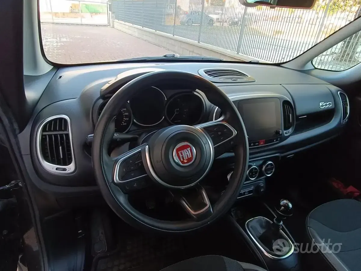 Usata Fiat 500L Cross 95 CV (69 kW) 2018 Grigio Monovolume