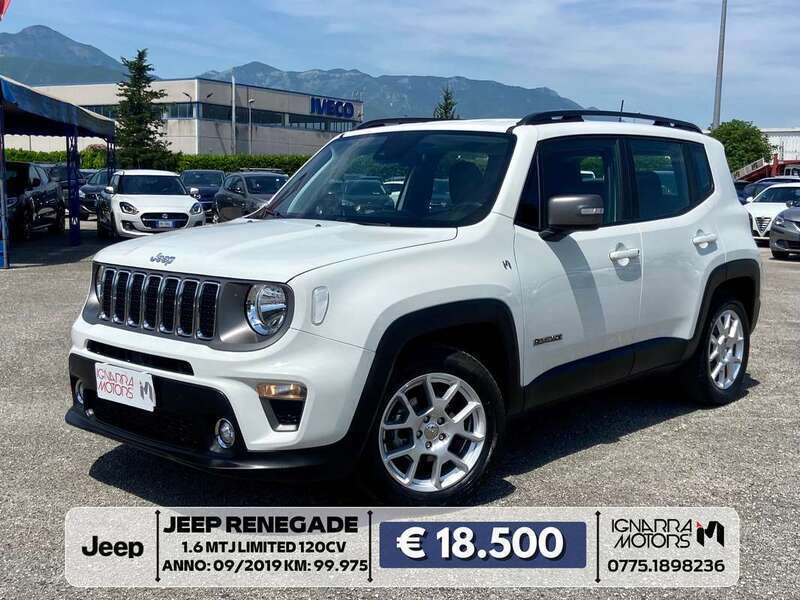 Usato 2019 Jeep Renegade 1.6 Diesel 120 CV (18.500 €)