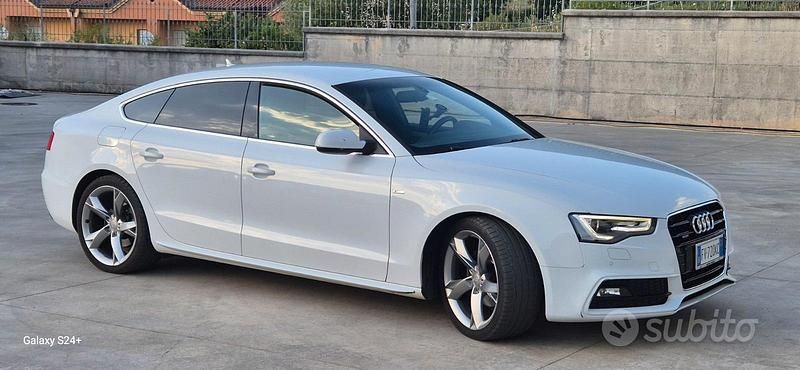Usata Audi A5 Design 190 CV (139 kW) 2016 Bianco Coupé