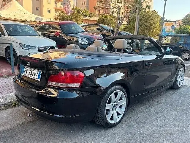 Usata BMW 118 Cabriolet 143 CV (105 kW) 2011 Nero Cabrio