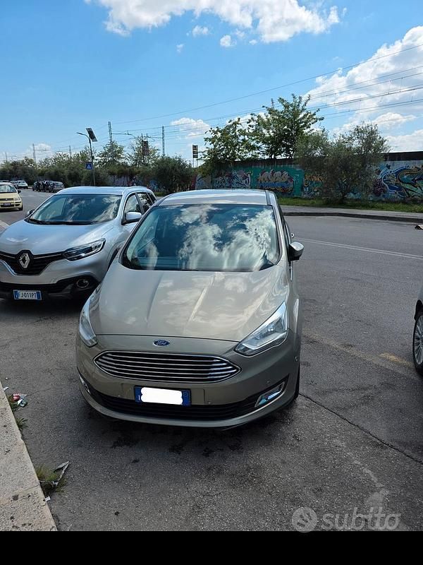 Usata Ford C-MAX 120 CV (88 kW) 2015 Giallo Monovolume