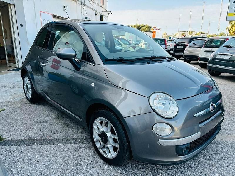 Usata Fiat 500 Lounge 95 CV (69 kW) 2010 Grigio Berlina