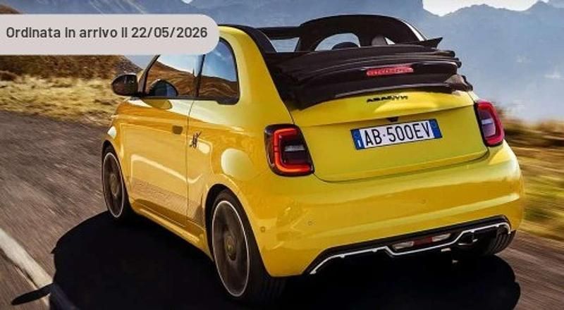Nuova Abarth 500e Turismo 47 kW (64 CV) 2025 Argento Utilitaria