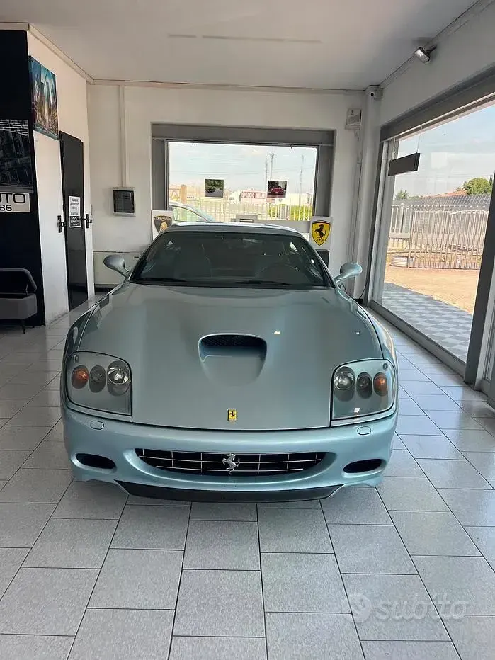Usata Ferrari 575M Maranello 515 CV (378 kW) 2003 Blu Coupé