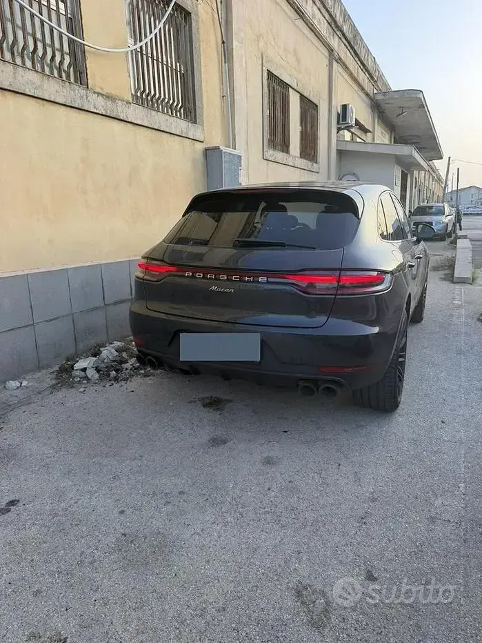 Usata Porsche Macan 245 CV (180 kW) 2019 Nero SUV