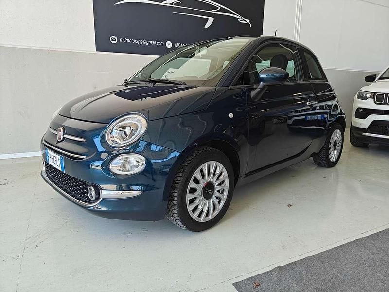 Usata Fiat 500 Lounge 69 CV (50 kW) 2017 Blu/azzurro Utilitaria