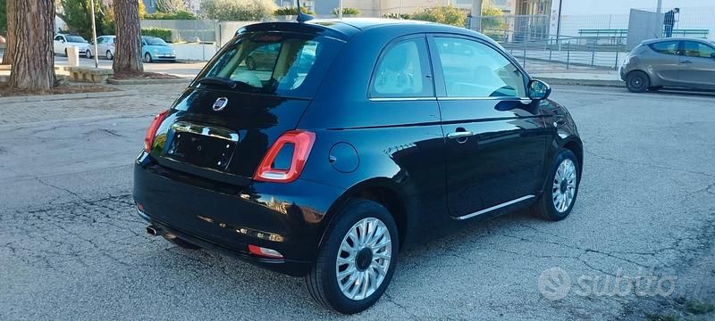 Usata Fiat 500 69 CV (50 kW) 2020 Nero Berlina