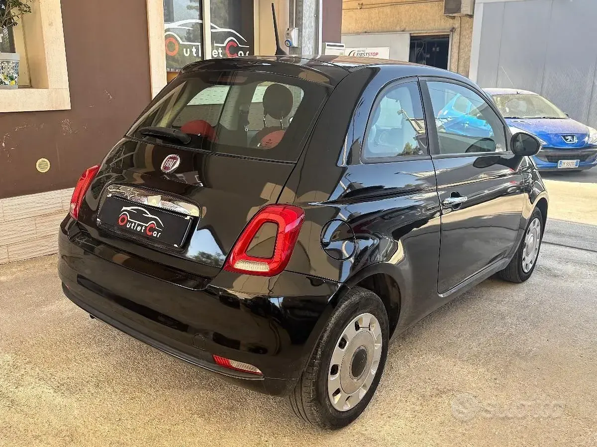Usata Fiat 500 Mirror 69 CV (50 kW) 2017 Nero Berlina