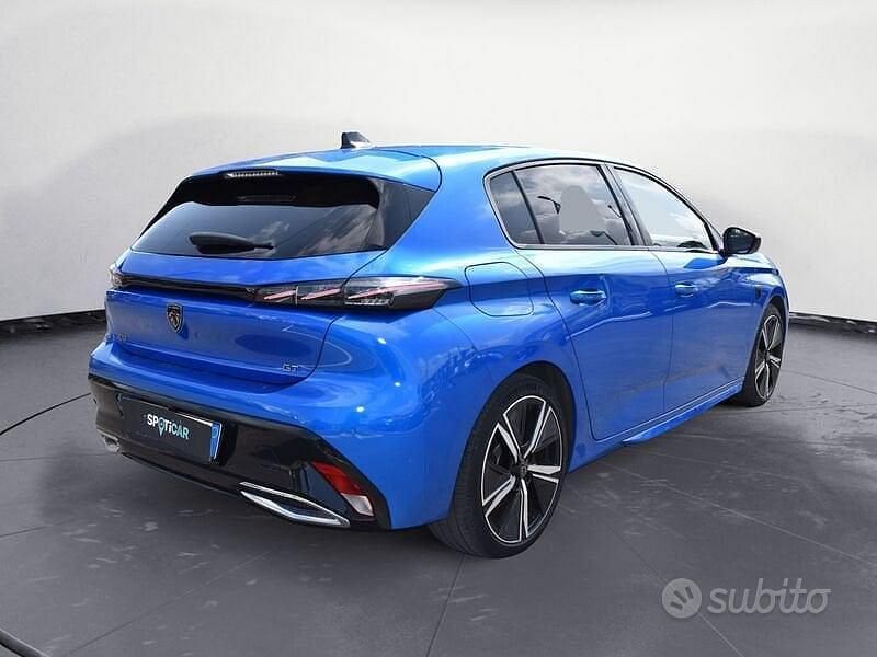 Usata Peugeot 308 GT 131 CV (96 kW) 2022 Blu Berlina