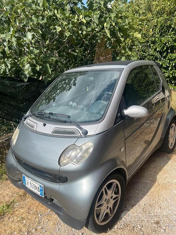 Usata Smart ForTwo Cabrio 61 CV (44 kW) 2004 Grigio Cabrio