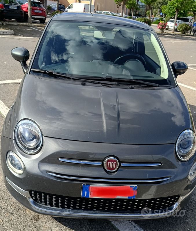 Usata Fiat 500 69 CV (50 kW) 2016 Grigio Utilitaria