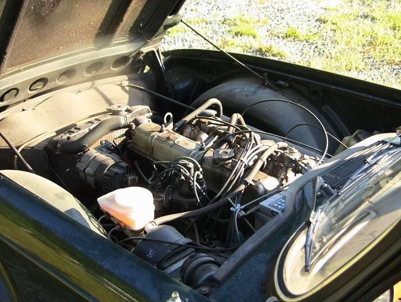 Usata Triumph TR6 150 CV (110 kW) 1974 Verde Cabrio
