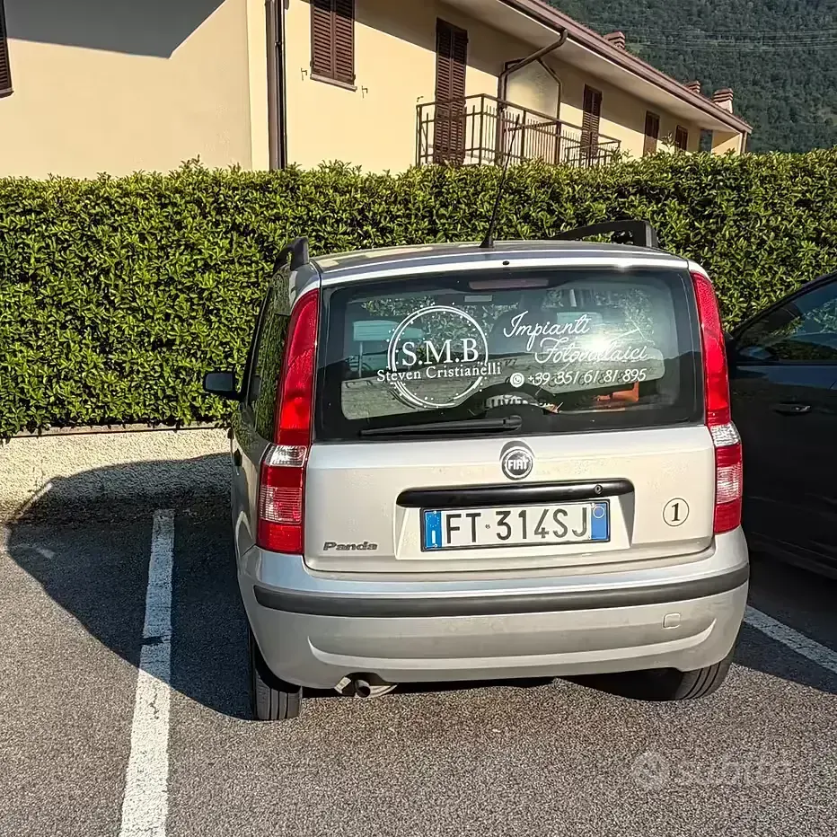 Usata Fiat Panda 60 CV (44 kW) 2006 Grigio Utilitaria
