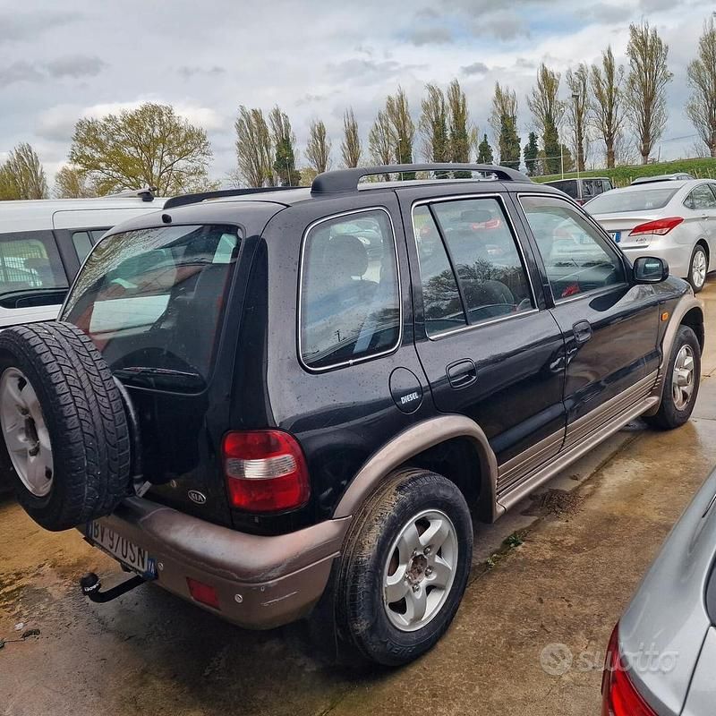 Usata Kia Sportage Comfort 83 CV (61 kW) 2001 Blu SUV