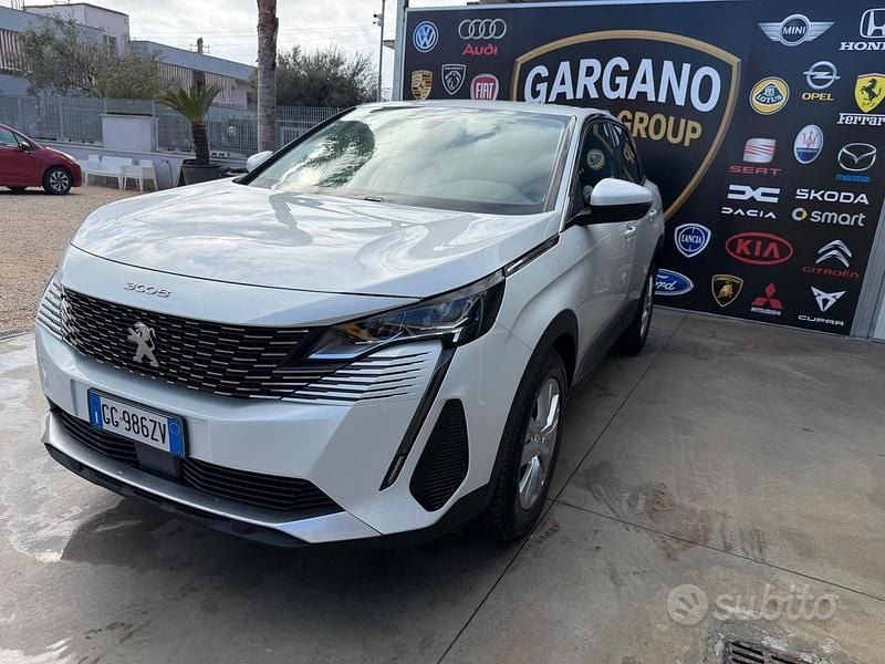 Usata Peugeot 3008 Allure 131 CV (96 kW) 2021 Bianco SUV