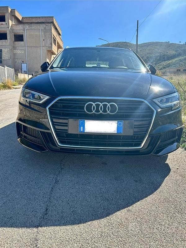 Usata Audi A3 116 CV (85 kW) 2019 Nero Berlina