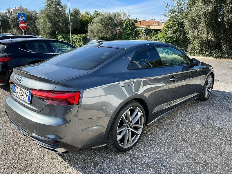 Usata Audi A5 S-Line 190 CV (139 kW) 2020 Grigio Coupé